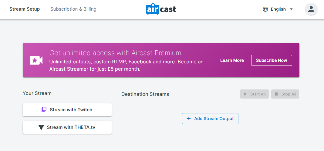 Simulcasting with AirCast – 